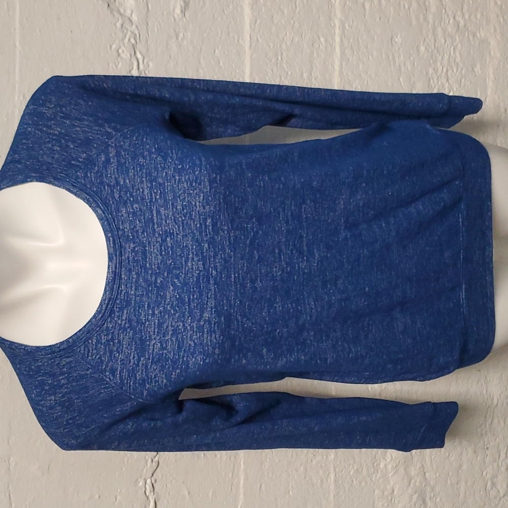 Buffalo David Bitton Blue Long Sleeve Cozy Top Shirt Sz Small